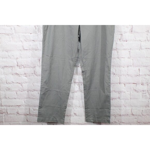 LL Bean Lakewashed Stretch Khakis Comfort Waist Standard Fit Gray XXL 32" - Picture 3 of 10